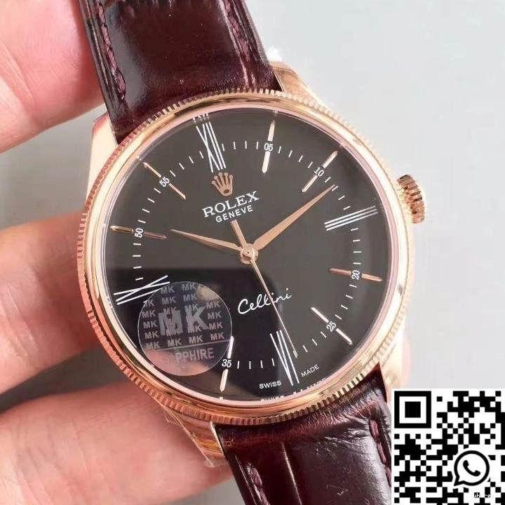 50505 Black Factory MKS Dial Cellini Rolex V4 0103